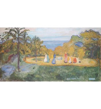 Summer In The Park, The Linde Frieze, 1904