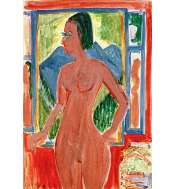 Nude Woman At The Window