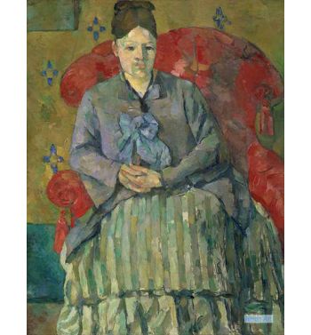Portrait Of Madame Cezanne