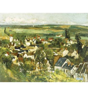 Panoramic View Of Auvers-Sur-Oise