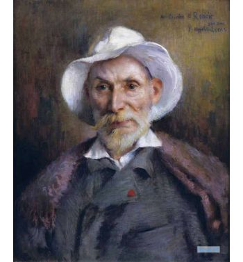 Portrait Of Renoir By Marie-Felix Hippolyte-Lucas