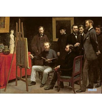 Studio At Batignolles, 1870