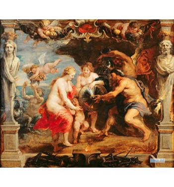 Thetis Receiving Armour For Achilles From Hephaestus