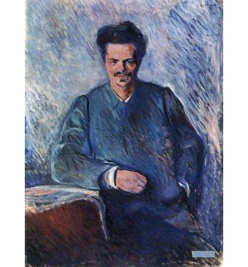 Portrait Of August Strindberg, 1892