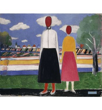 Two Figures In A Landscape, c1931 32