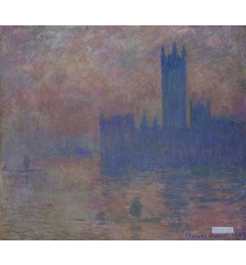 Houses Of Parliament Fog Effect 1903