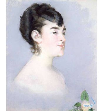 Miss Isabelle Lemonnier (Young Girl With Rose)