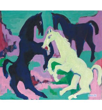 Three Horses, Three Horses, c1923
