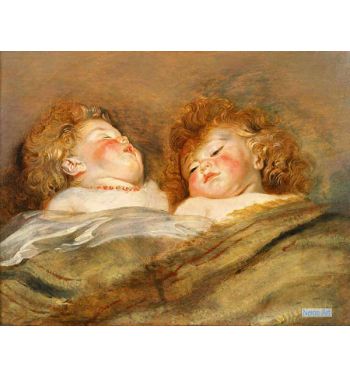 Two Sleeping Children