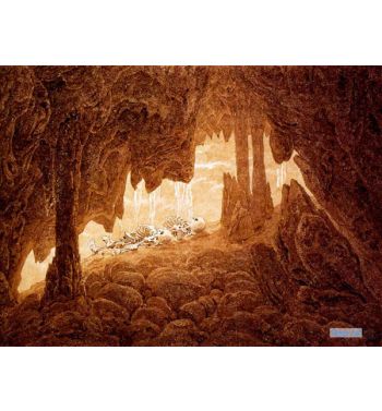 Skeletons In The Stalactite Cave