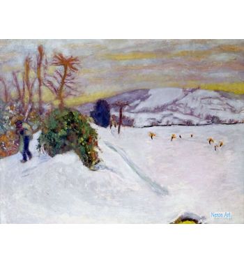The Snow At Dauphine, 1910