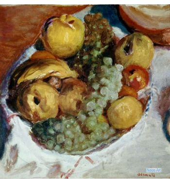 Still Life, Three Bunches Of Grapes