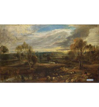 Landscape With A Shepherd And His Flock