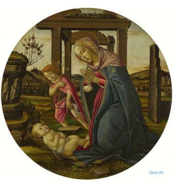 Virgin And Child With Saint John The Baptist
