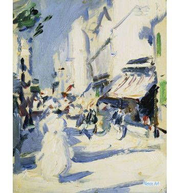 Street In Paris, C 1907