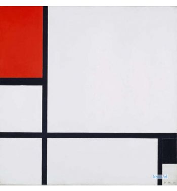 Composition No I, With Red And Black, 1929