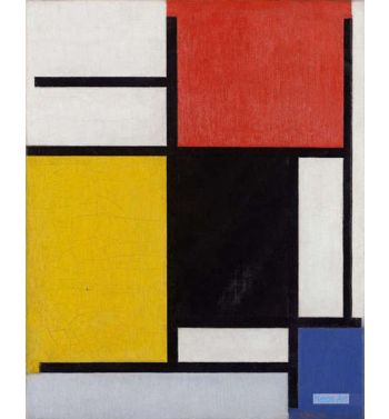 Composition With Red, Yellow, Black, Blue And Grey, 1921