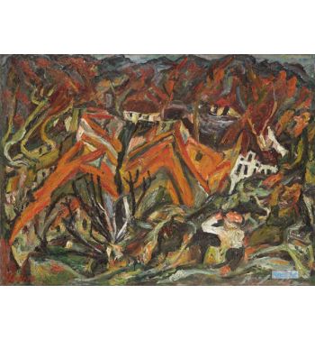 View Of The Village, 1921 1922