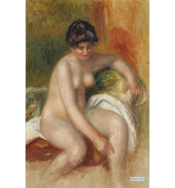 Naked Wife In An Interior