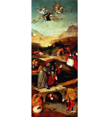 The Temptation Of Saint Anthony Triptych Left Panel 