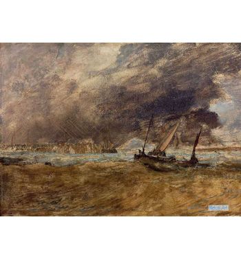 Seapiece With Fishing Boats