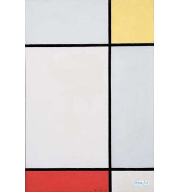 Composition With Yellow And Red, 1