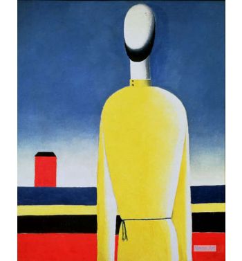Half Figure In A Yellow Shirt, 1928 32
