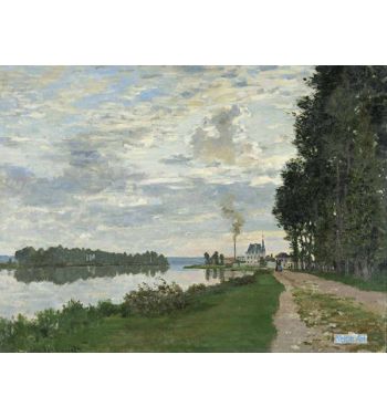 The Promenade At Argenteuil II 1872