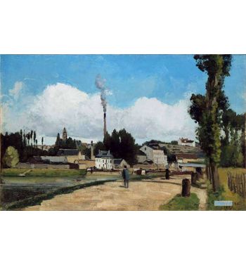 Landscape With Factory