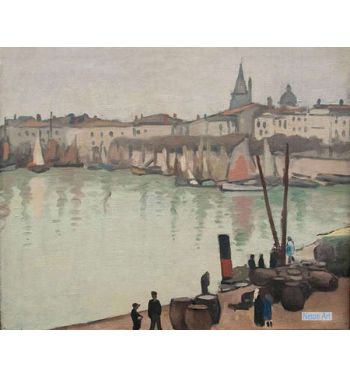 The Port Of La Rochelle, 1920