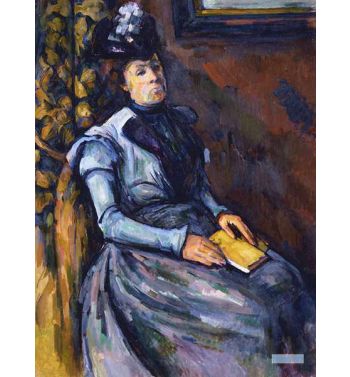 Seated Woman In Blue