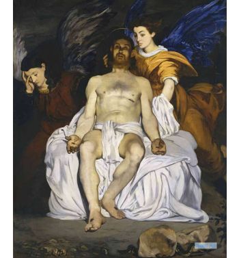 The Dead Christ With Angels