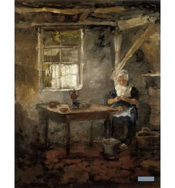 Woman In A Dutch Interior, 1899