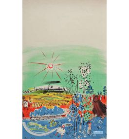 グラフィック 絵画 絵画 レプリカ インテリア - ラウル・デュフィ