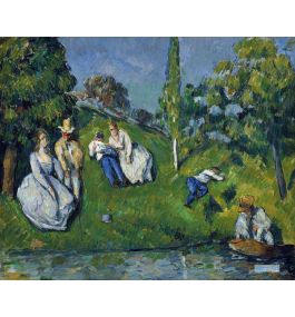 風景 絵画 西洋美術 - ポール・セザンヌ（Paul Cézanne） - 大型