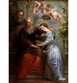 ビンテージ 絵画 西洋の名画 複製画 - ピーテル・パウル