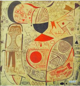 抽象 絵画 美術館 複製画 販売 - パウル・クレー（Paul Klee） - 大型