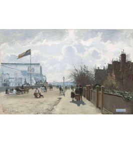 風景 絵画 有名画家の複製画 - カミーユ・ピサロ（Camille Pissarro