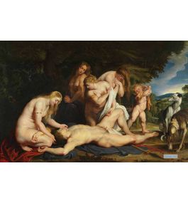 神話 絵画 カスタム複製 ピーテル パウル ルーベンス Peter Paul Rubens 大型カスタム絵画 アドニスの死