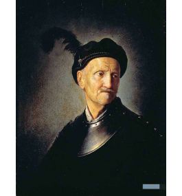 肖像 絵画 キャンバス上の有名な絵画のレプリカ - レンブラント