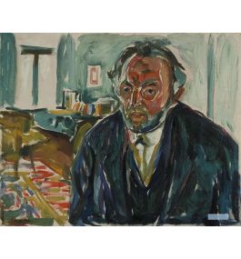 肖像 絵画 油絵 複製画 - エドヴァルド・ムンク（Edvard Munch