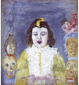 人物 絵画 手描きの油絵の複製 - ジェームズ・アンソール（James Ensor 