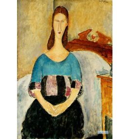 肖像 絵画 世界の有名絵画 - アメデオ・クレメンテ・モディリアーニ