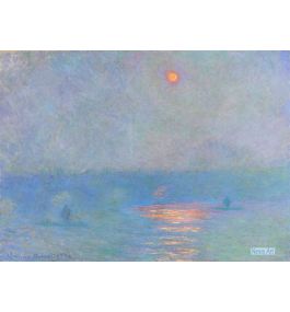 油絵　　太陽の下 風景 絵画 絵画制作専門店 - クロード・モネ（Claude Monet） - 大型