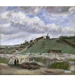 風景 絵画 博物館品質手描きの油絵の複製 - フィンセント