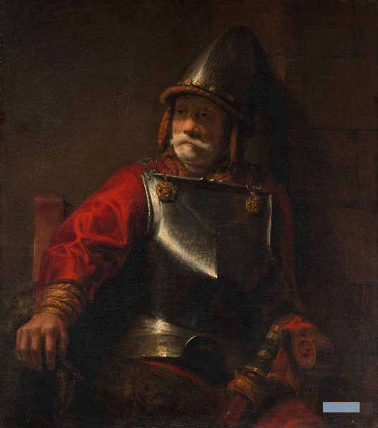 肖像 絵画 現代アート 絵画(美術品) - レンブラント