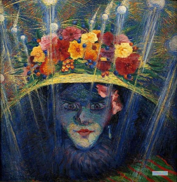 肖像 絵画 絵画(油画複製画)販売 アート名画館 - ウンベルト