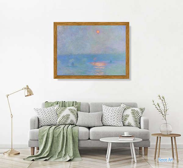 風景 絵画 絵画制作専門店 - クロード・モネ（Claude Monet） - 大型