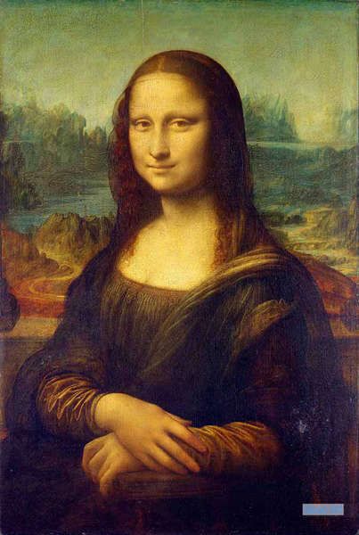 肖像 絵画 複製絵画 - レオナルド・ダ・ヴィンチ ((Leonardo da Vinci） - 大型カスタム絵画 - モナリザ