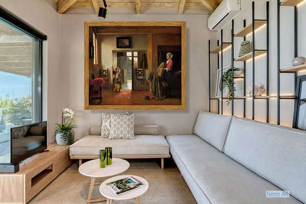 バンクシ-♦️ベトリア-ノ　絵画　現代アート　ダンス　歌う執事　美術品　インテリア 今日のアーティスト達の製作の様子です。今週日曜日の展覧会に